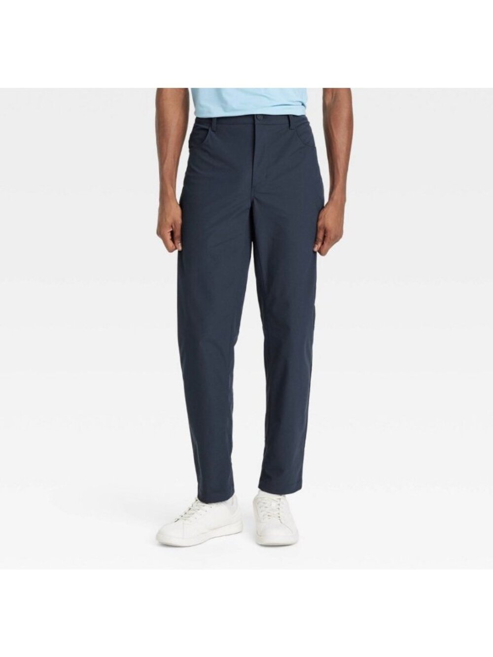 Men's 360 Lifestyle Relaxed Fit 5-Pocket Pants - All In Motion Navy Blue 30x32